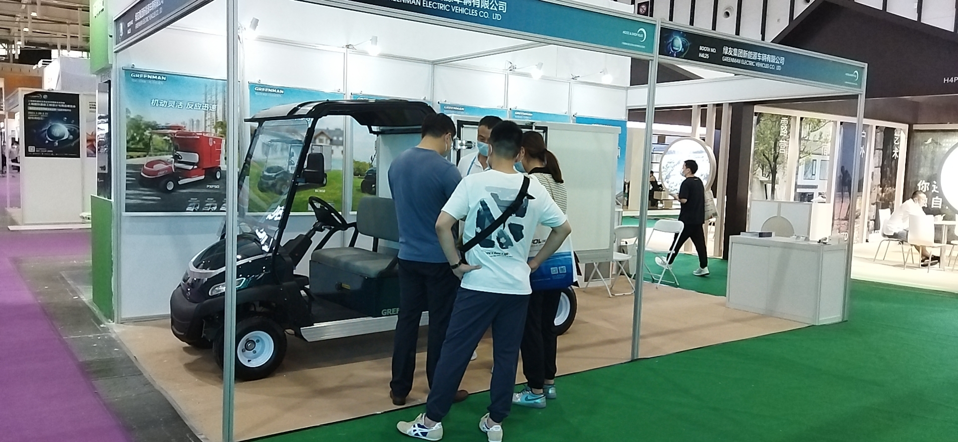 綠友電動布草車 亮相2022年上海國際酒店設(shè)計(jì)與用品展會 綠友電動布草車 亮相2022年上海國際酒店設(shè)計(jì)與用品展會